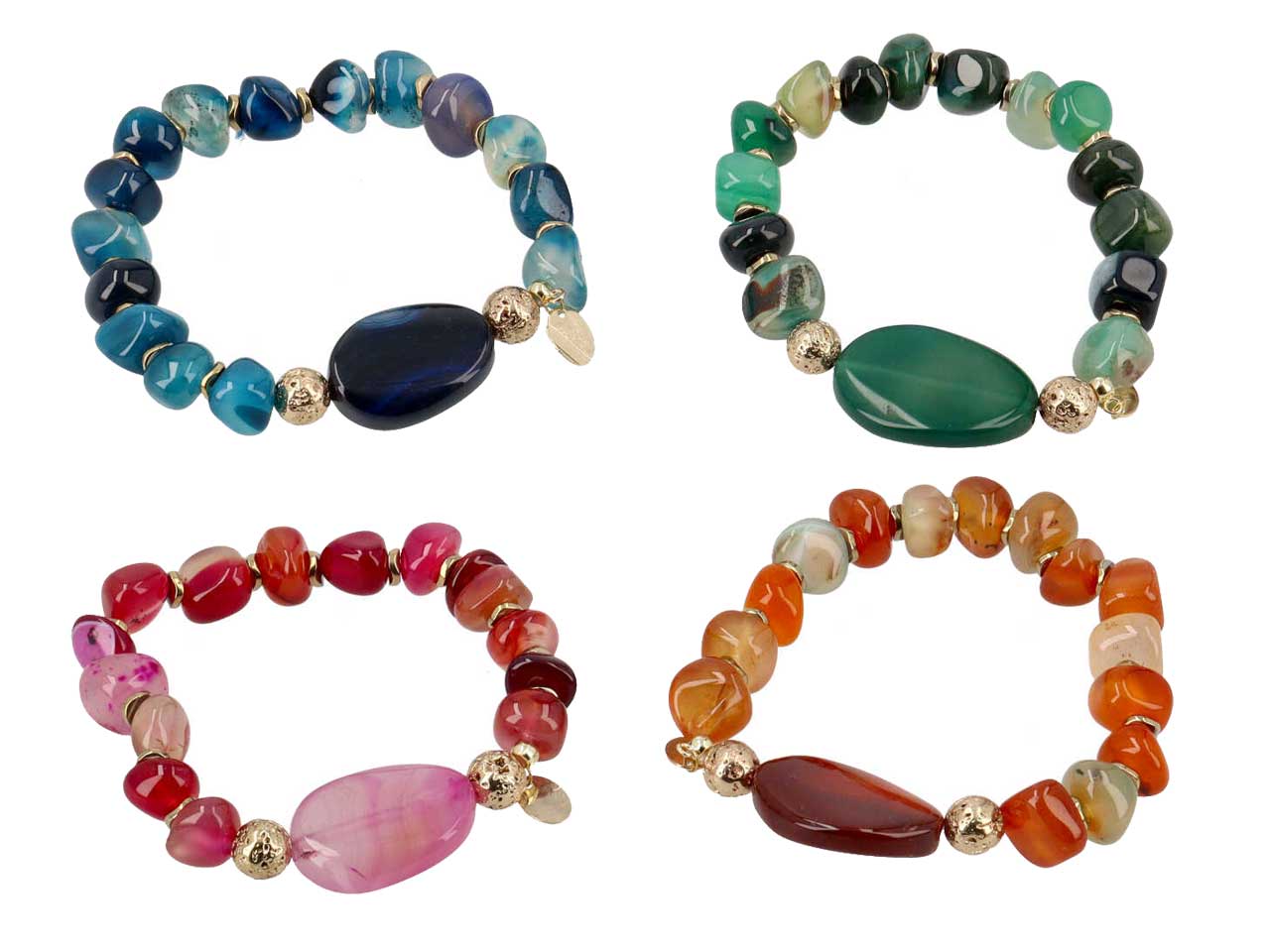 Bracciale con pietra piu' ematite