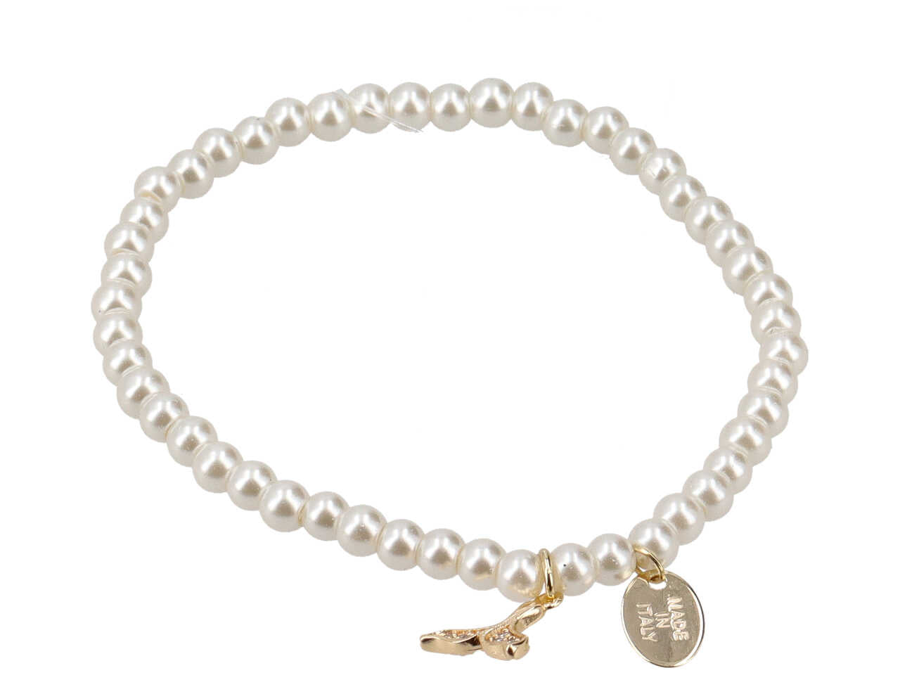 Bracciale in vetro piu' rame piu' zirconi