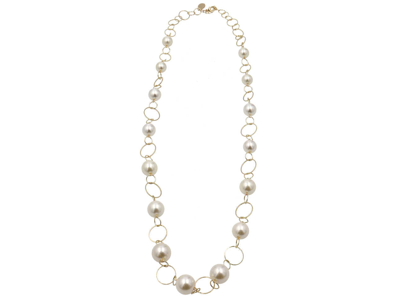Collana cristallo + ematite + acciaio