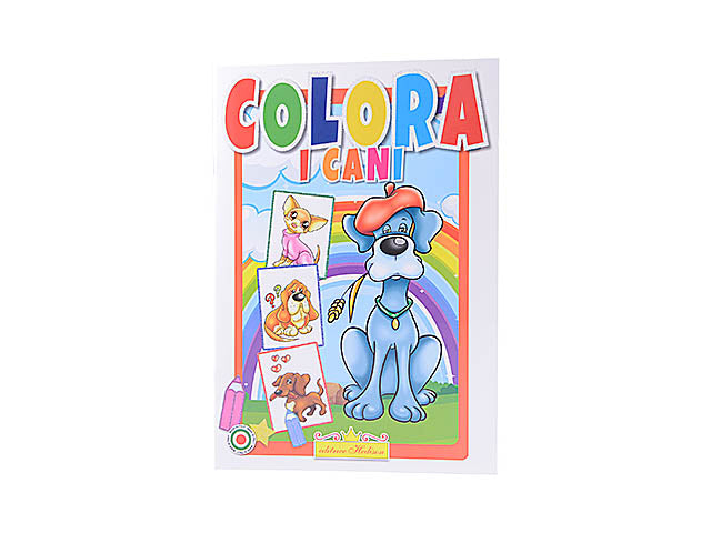 Libro colora i cani