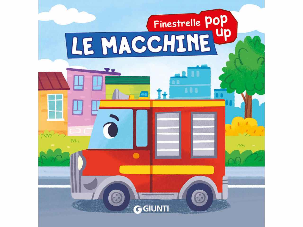 Libro giunti editore finestrelle con pop up le macchine