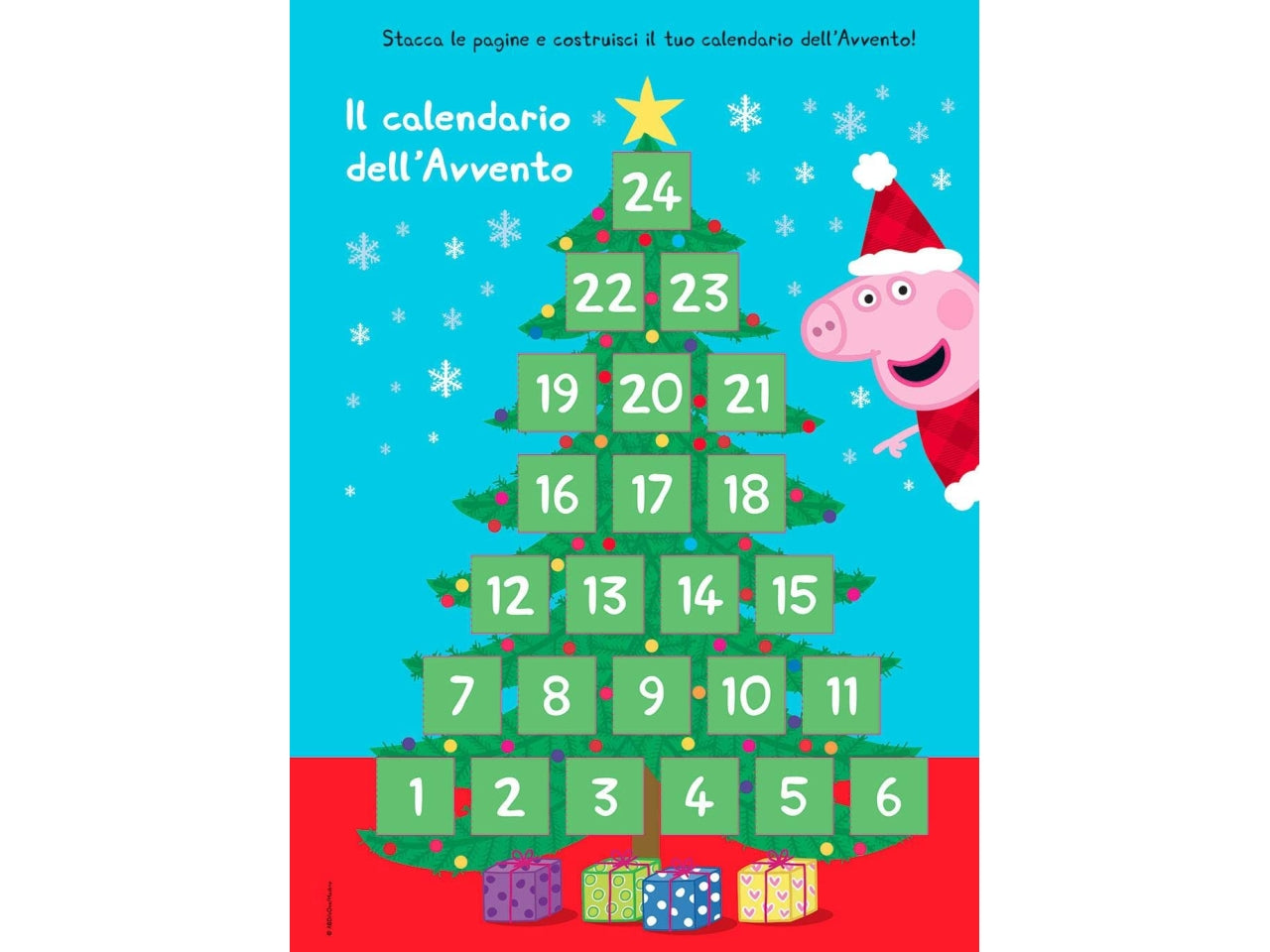 Libro giunti editore peppa pig gioca a natale con peppa