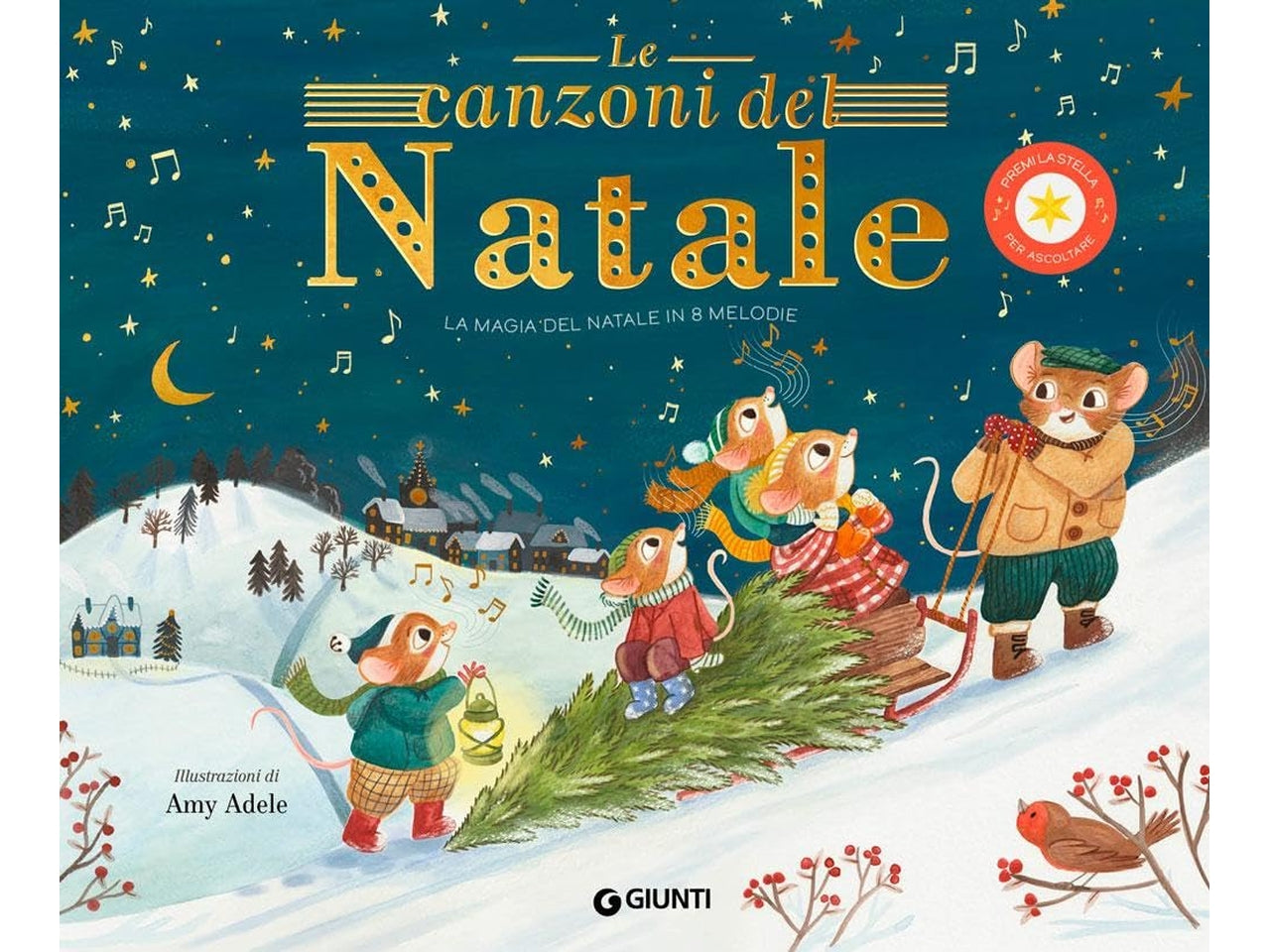 Libro giunti editore le strenne - sonori canzoni del natale