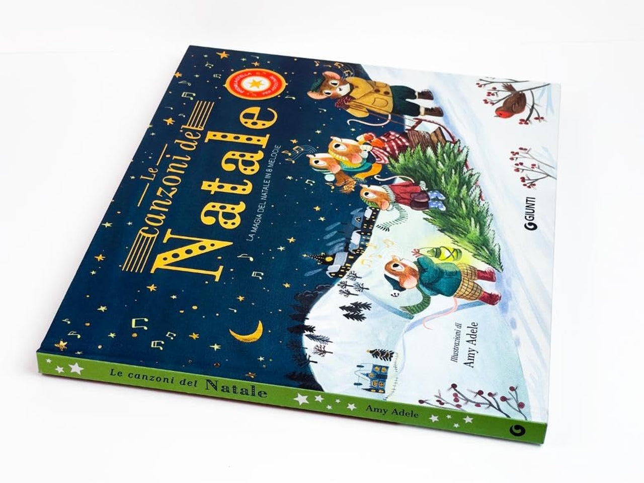 Libro giunti editore le strenne - sonori canzoni del natale