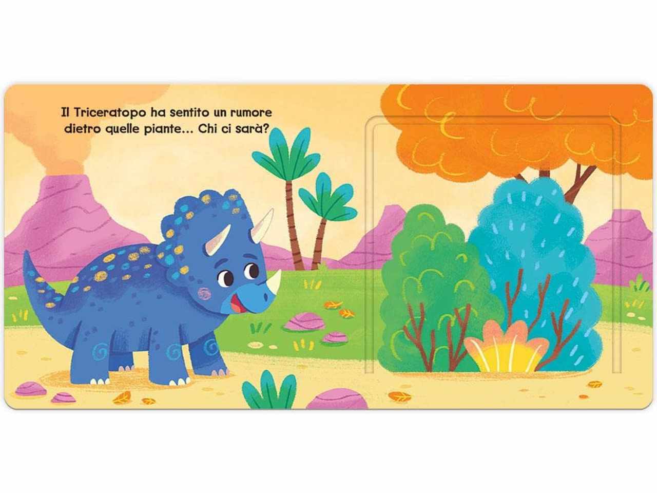 Libro giunti editore finestrelle con pop up dinosauri e finestrelle pop up