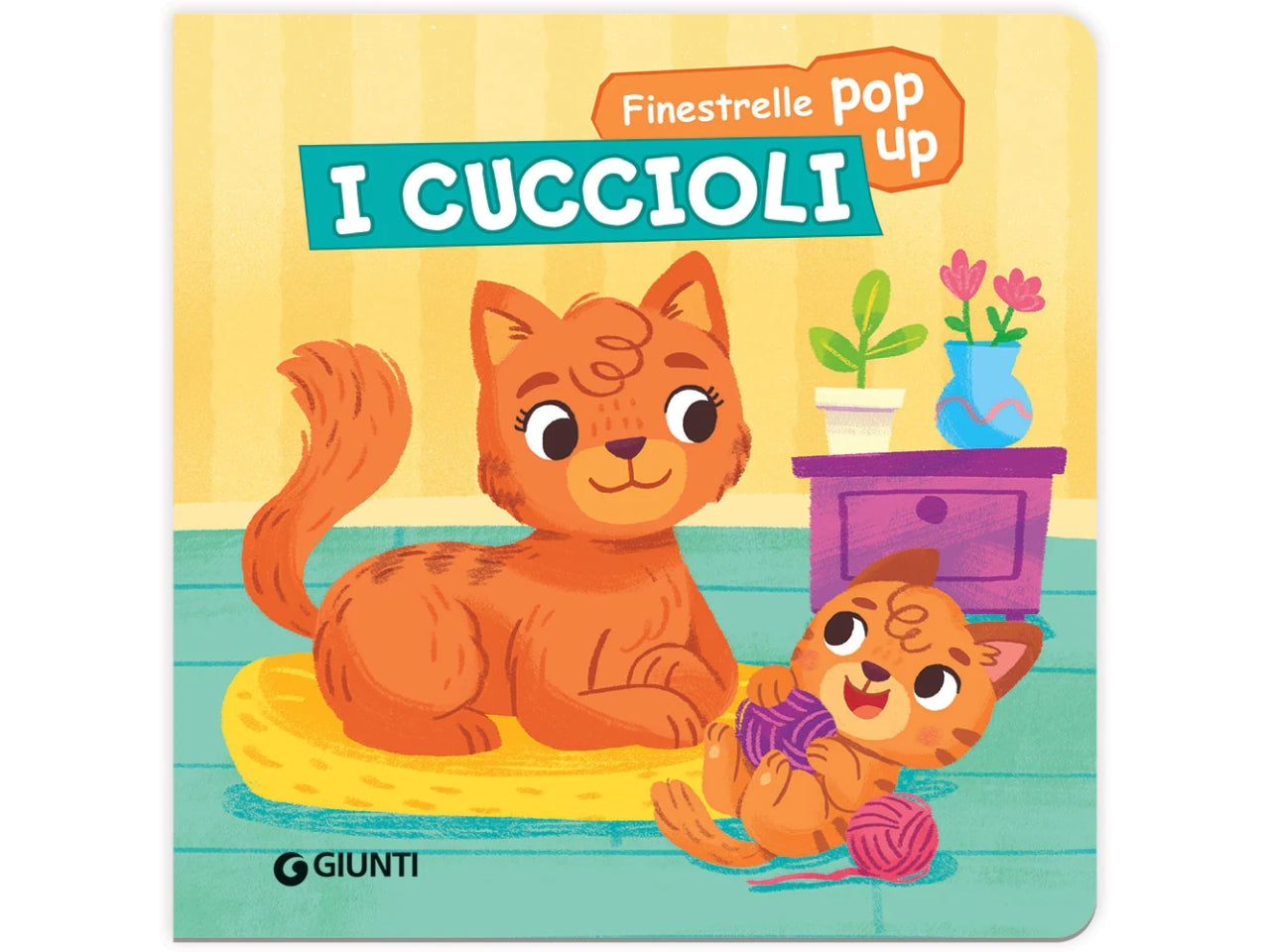 Libro giunti editore finestrelle con pop up cuccioli e finestrelle pop up