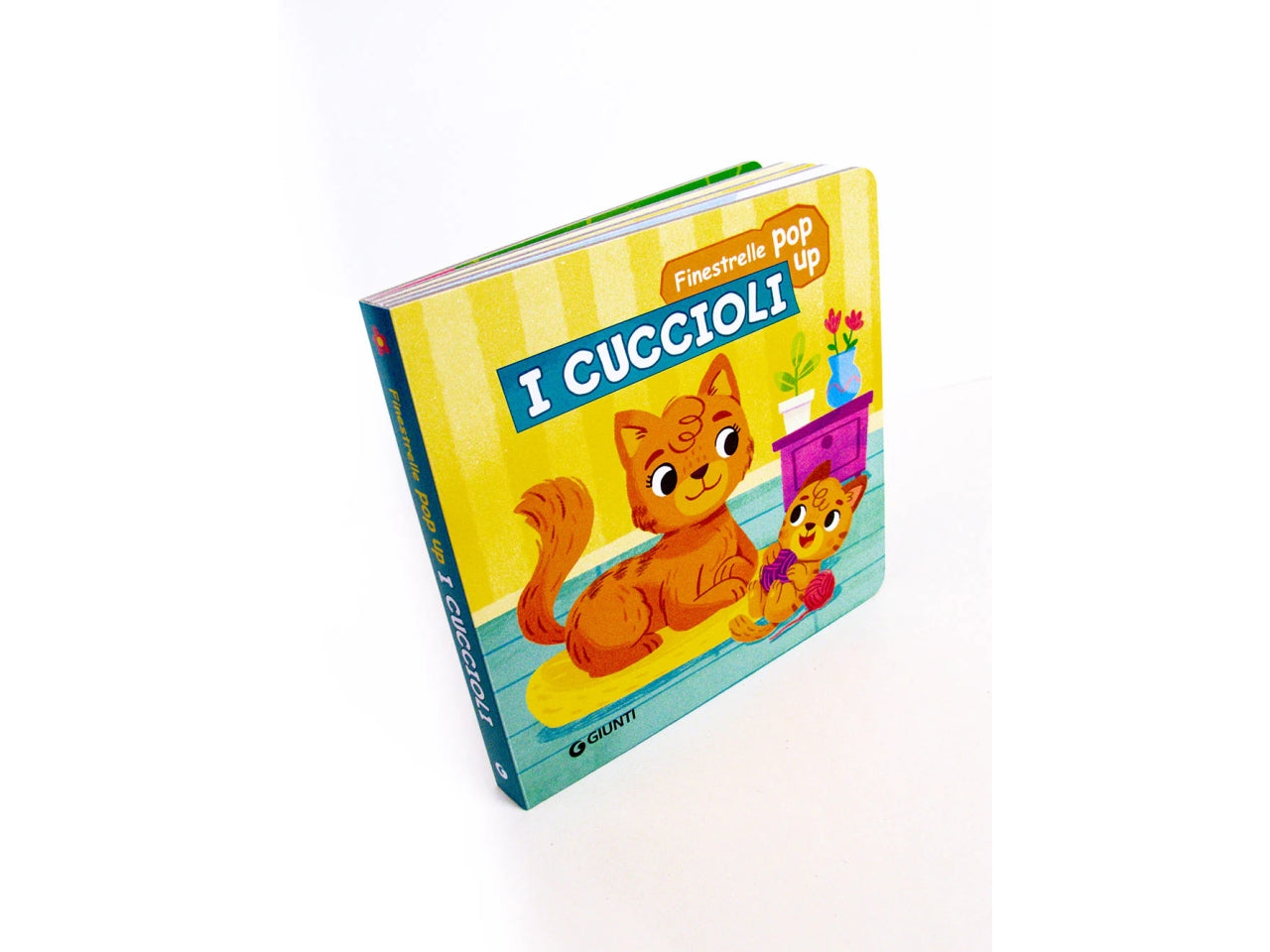 Libro giunti editore finestrelle con pop up cuccioli e finestrelle pop up