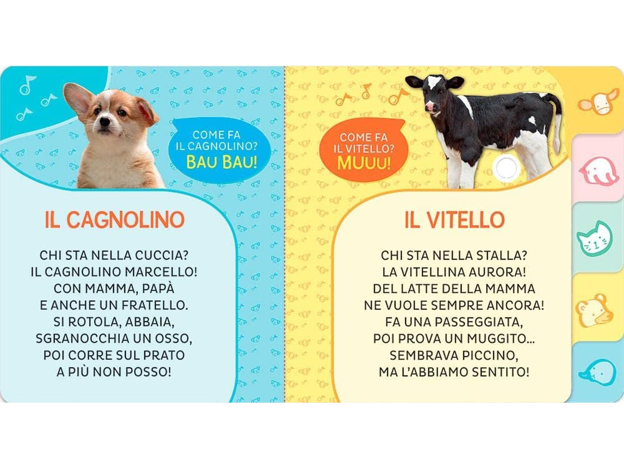 Libro giunti editore sonori cuccioli - primi suoni