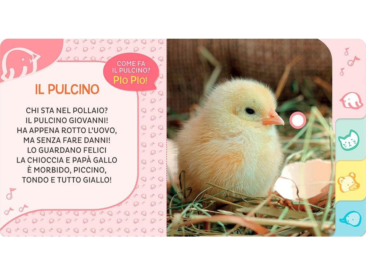 Libro giunti editore sonori cuccioli - primi suoni