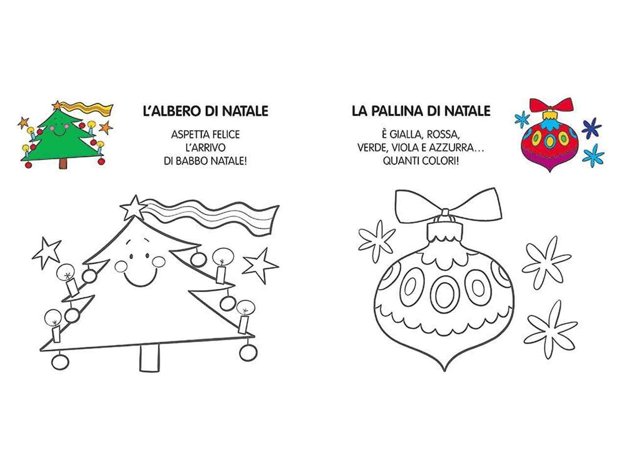Libro giunti editore libri di natale mio primo natale da colorare