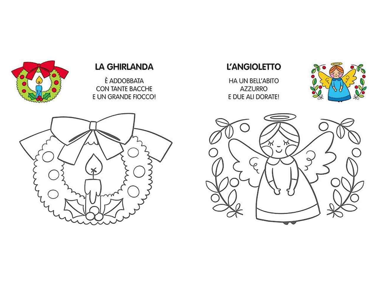 Libro giunti editore libri di natale mio primo natale da colorare