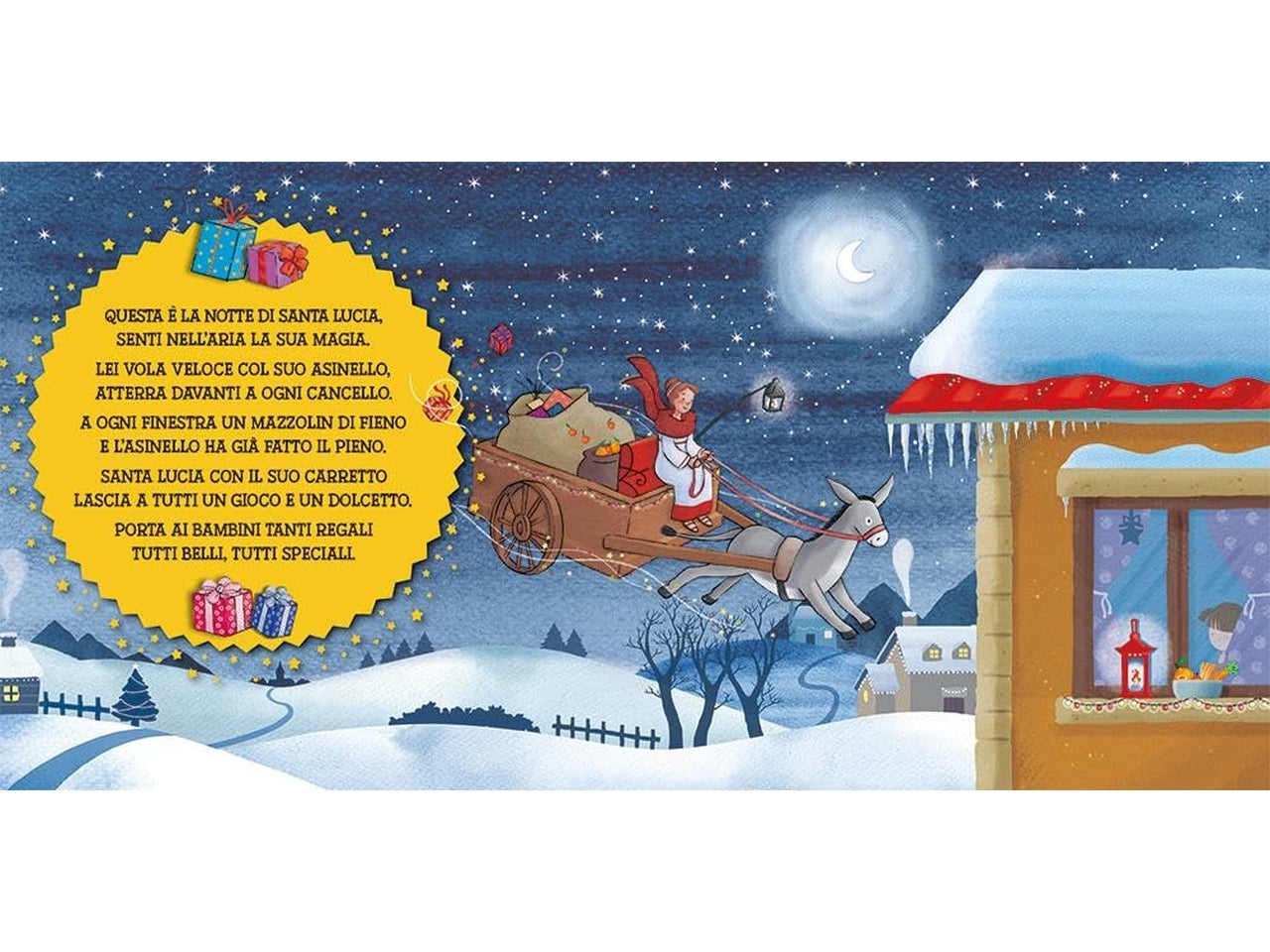 Libro giunti editore board books santa lucia