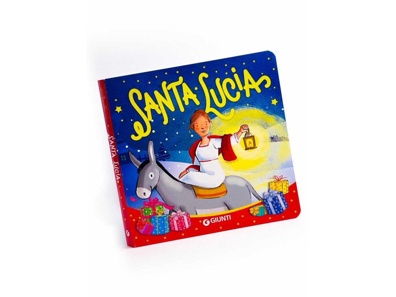 Libro giunti editore board books santa lucia