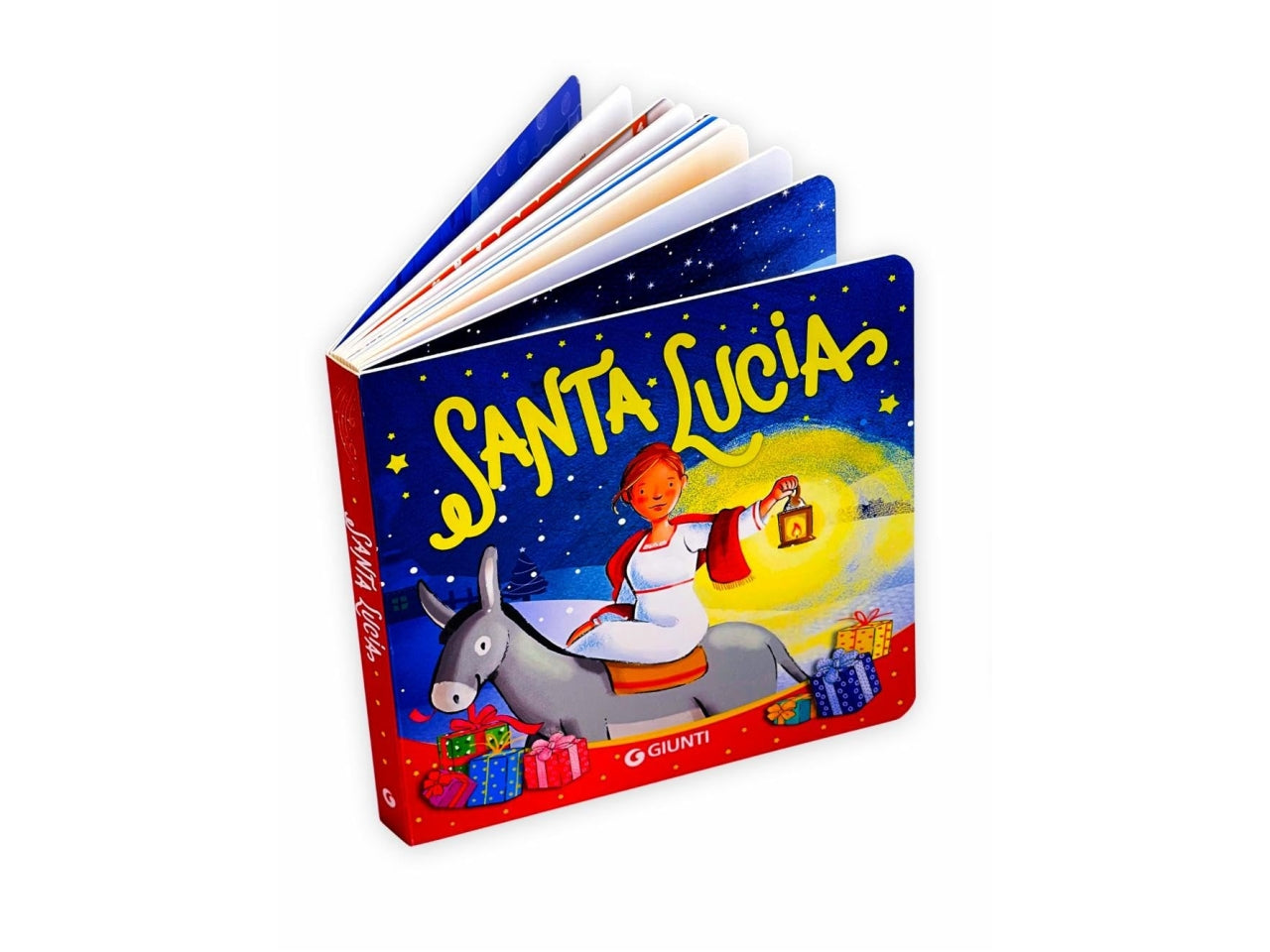 Libro giunti editore board books santa lucia