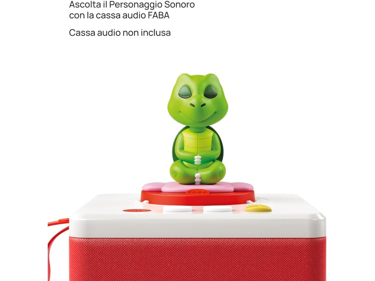 Personaggio Sonoro FABA  Mindfulness per bambini  Attività  Giocattolo, Contenuto Educativo, Versione Italiana, Bambini e bambine 4 - 6 anni | FABA