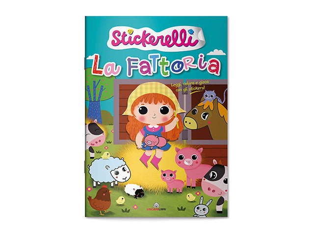 Libro stickerelli la fattoria2020
