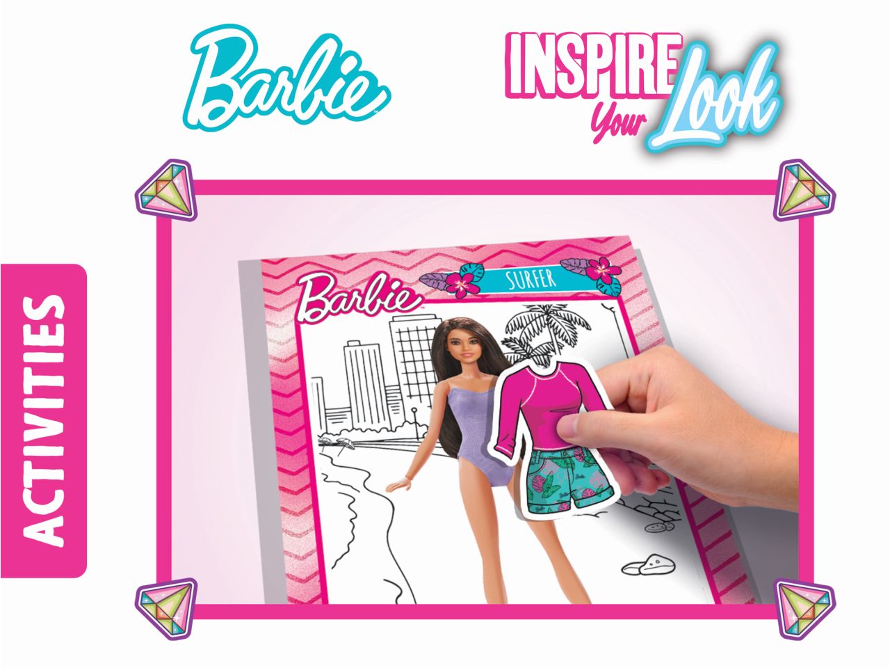 Barbie sketchbook inspire your look