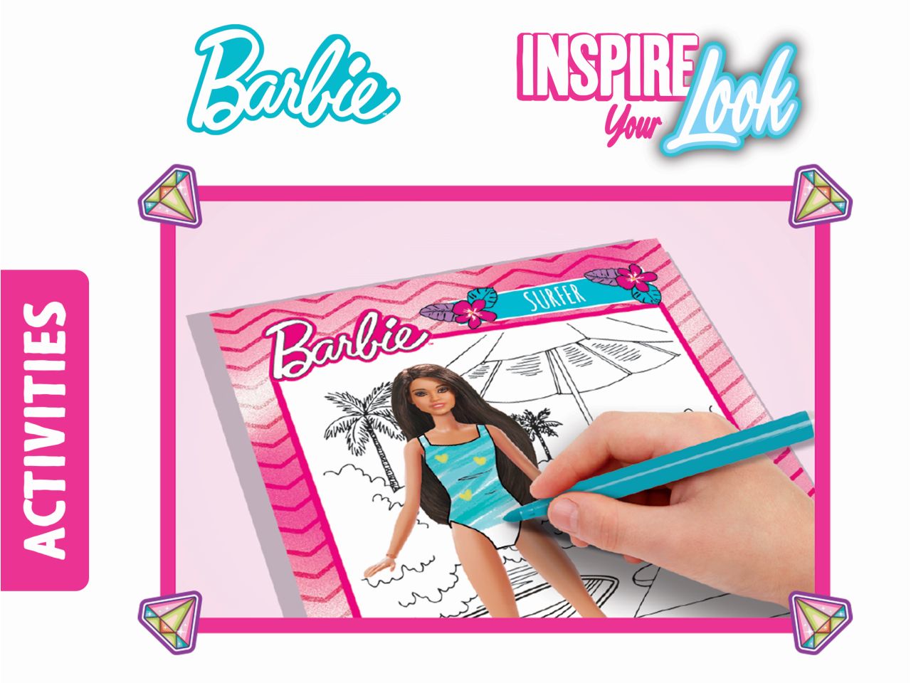 Barbie sketchbook inspire your look