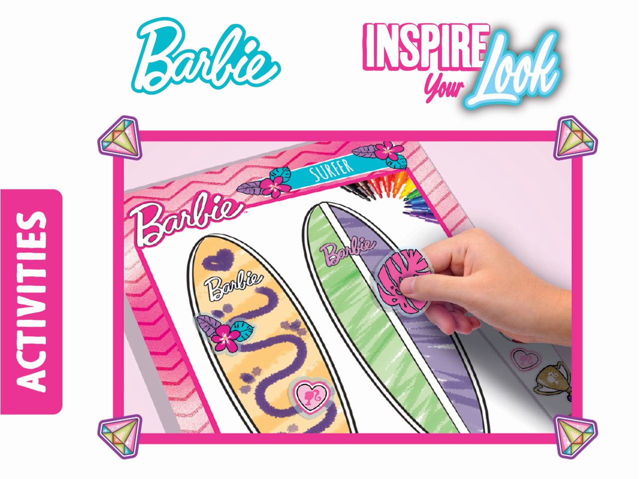 Barbie sketchbook inspire your look