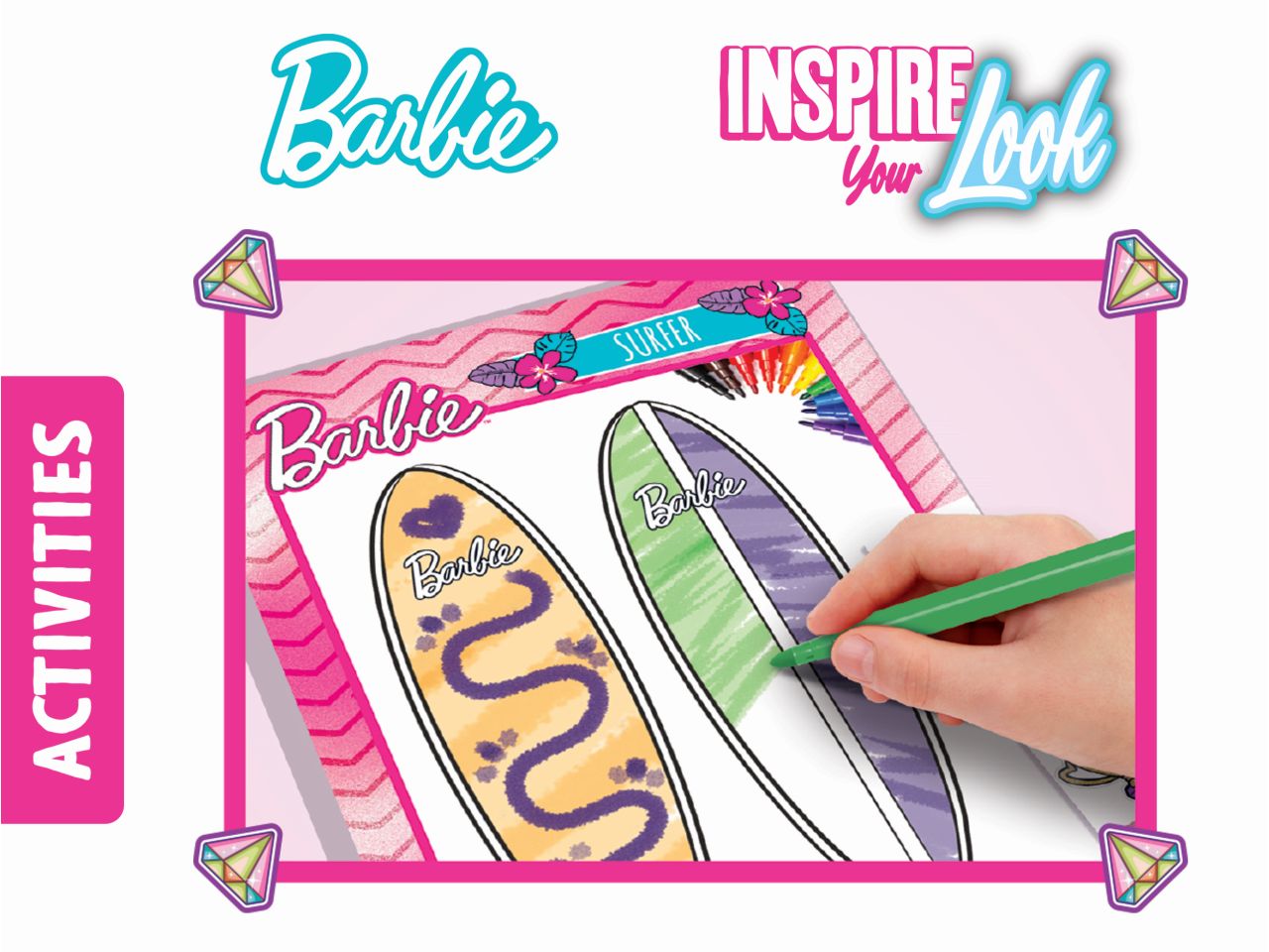 Barbie sketchbook inspire your look