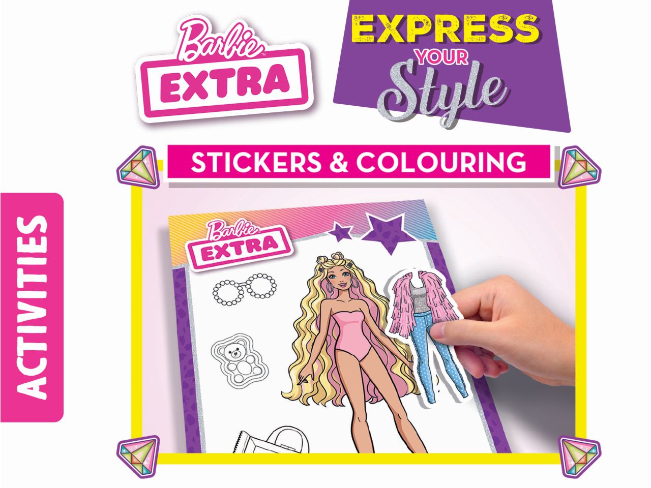 Barbie sketchbook express your style