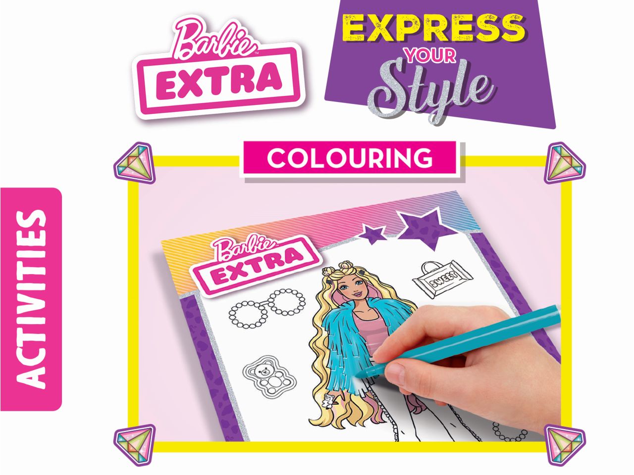 Barbie sketchbook express your style