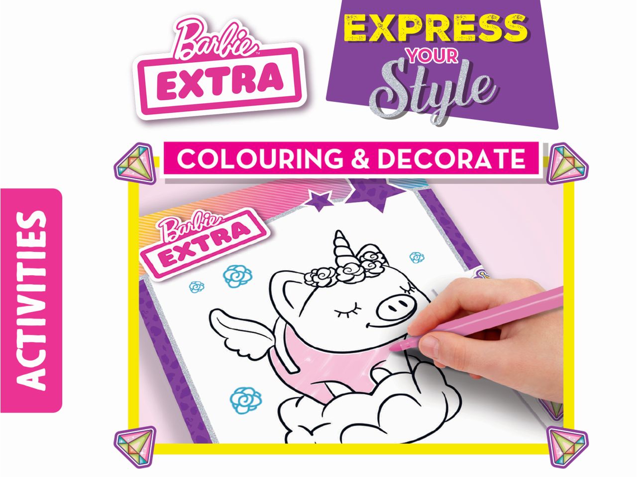 Barbie sketchbook express your style