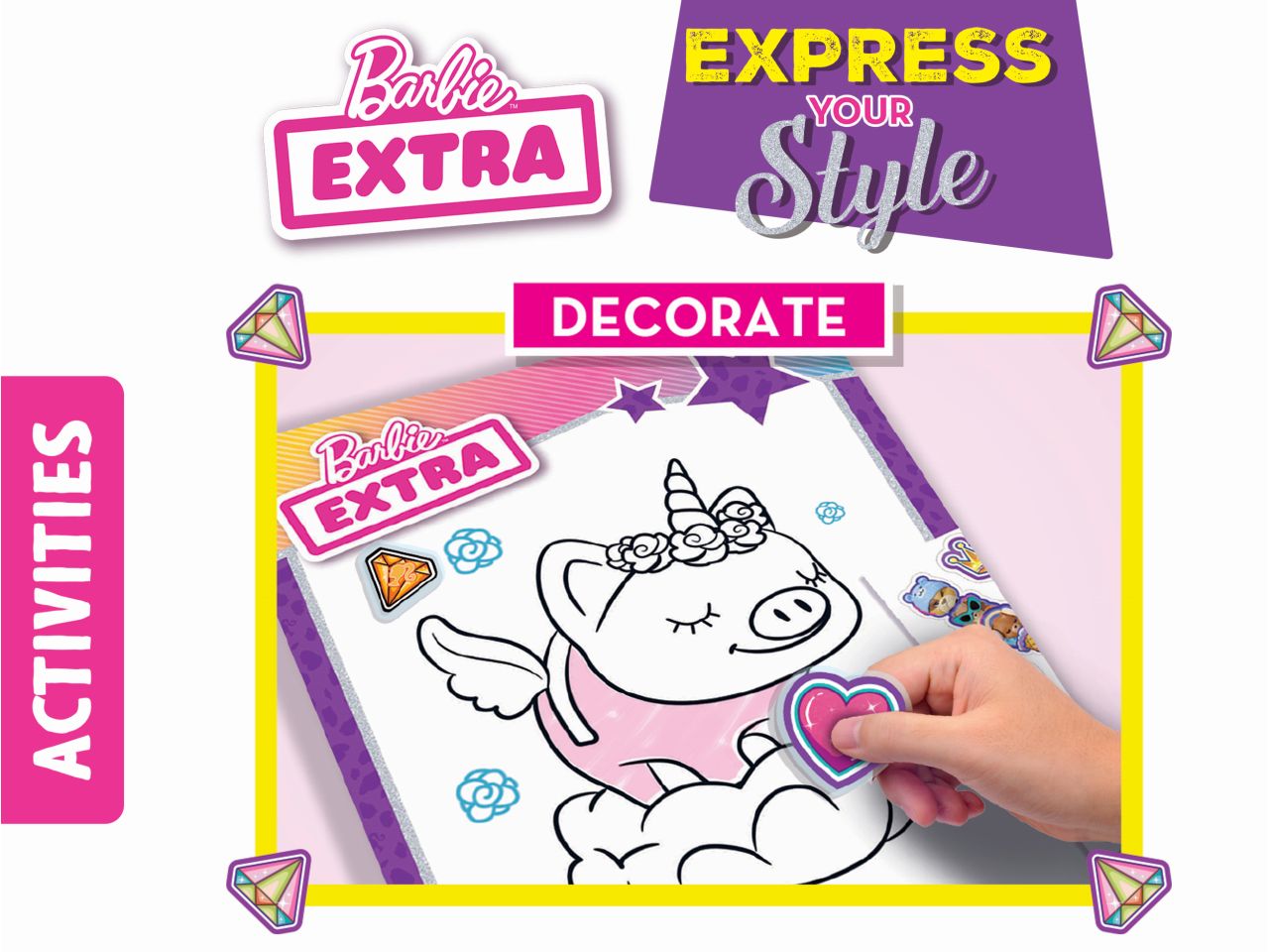 Barbie sketchbook express your style