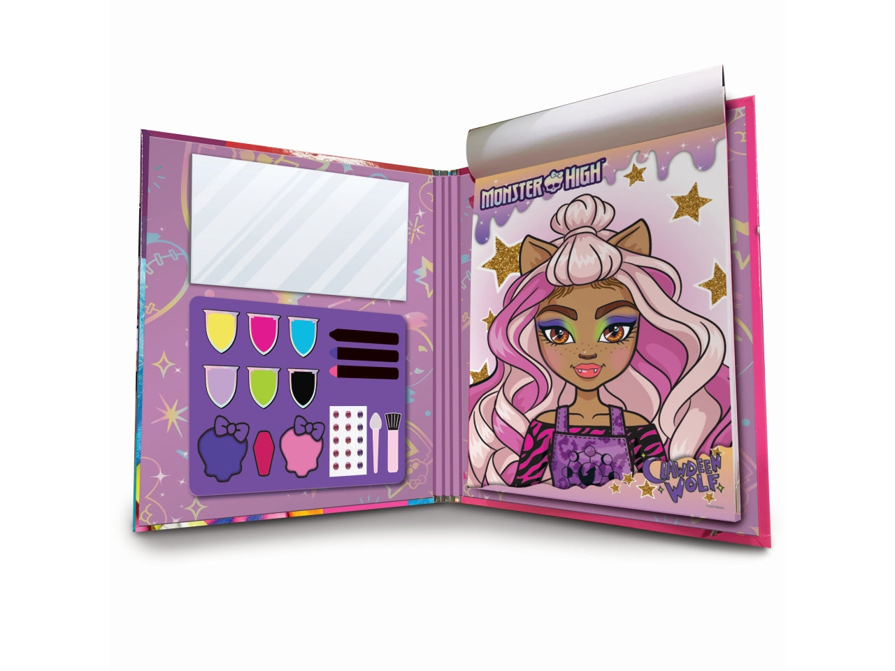 Monster high album crea fantastici make-up per bambine 6+ anni - Lisciani