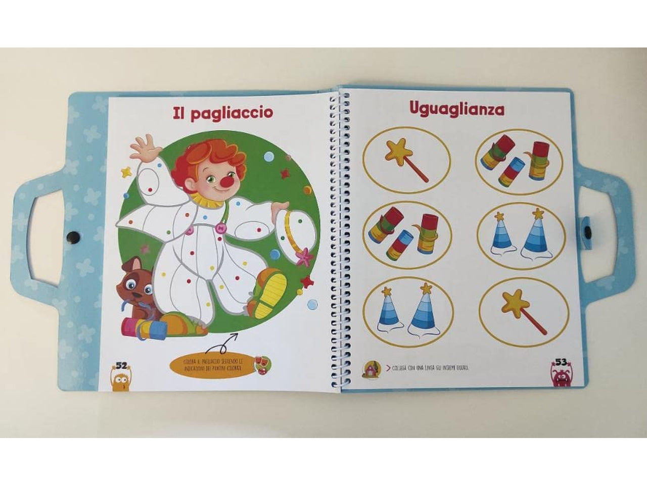 Libro edizioni del borgo la mia valigetta giochi educativi per bambini
