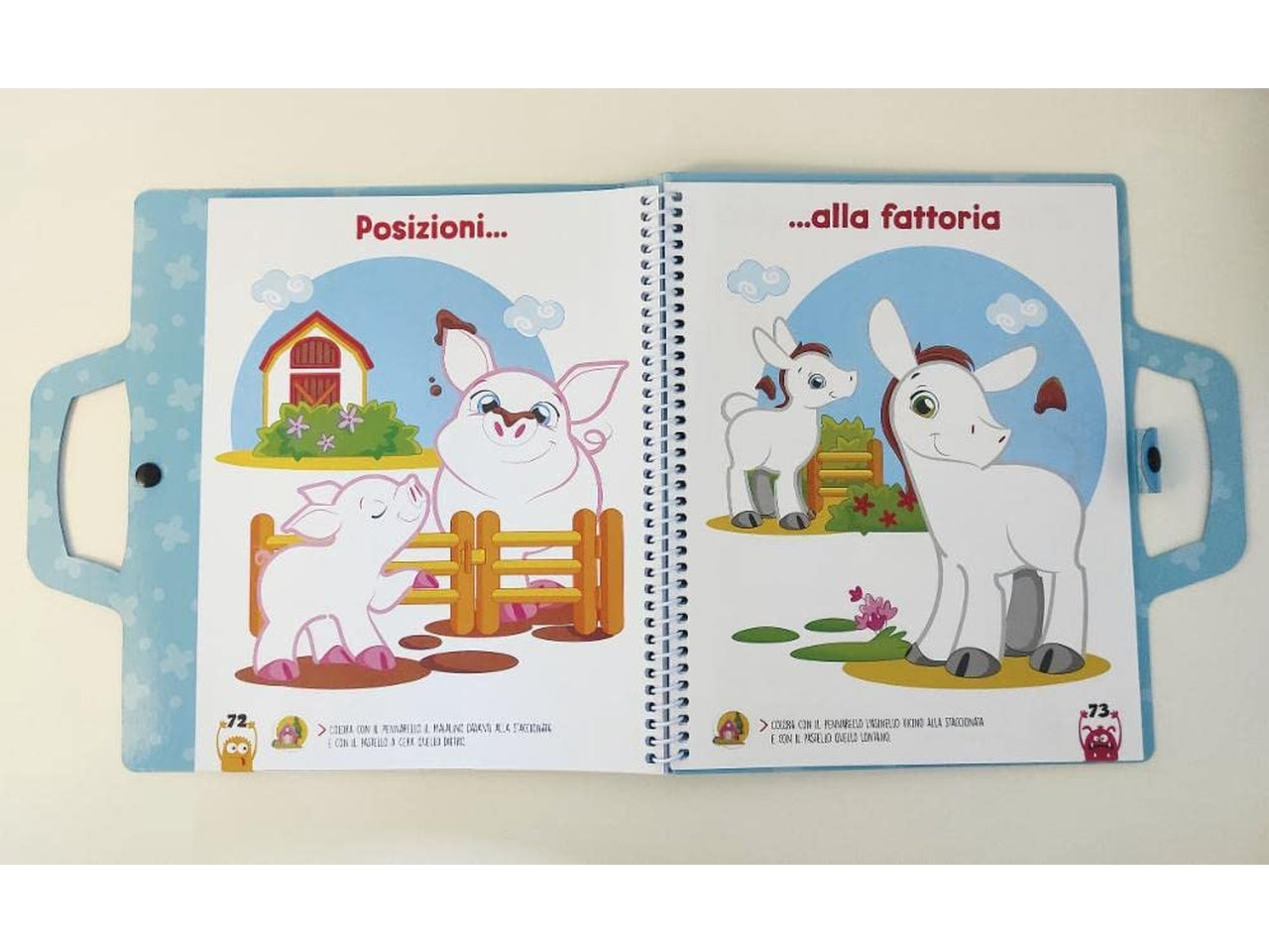 Libro edizioni del borgo la mia valigetta giochi educativi per bambini