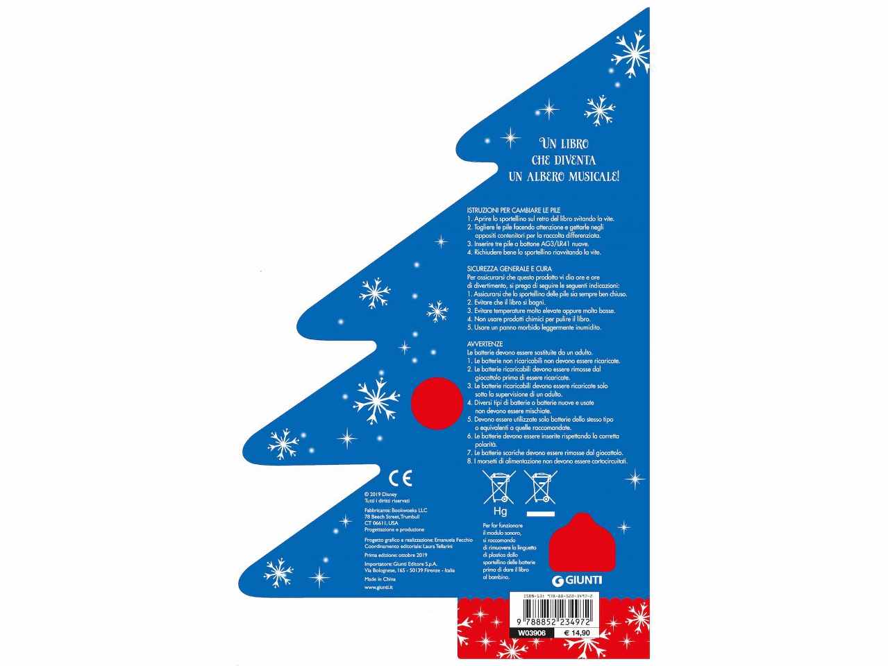 Libro albero frozen cantalibro