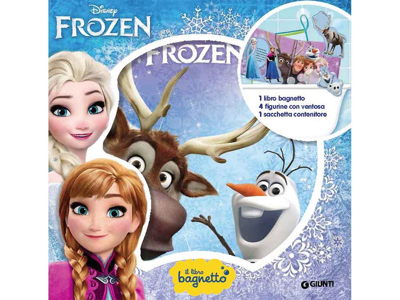 Libro walt disney ora del bagnetto frozen baby