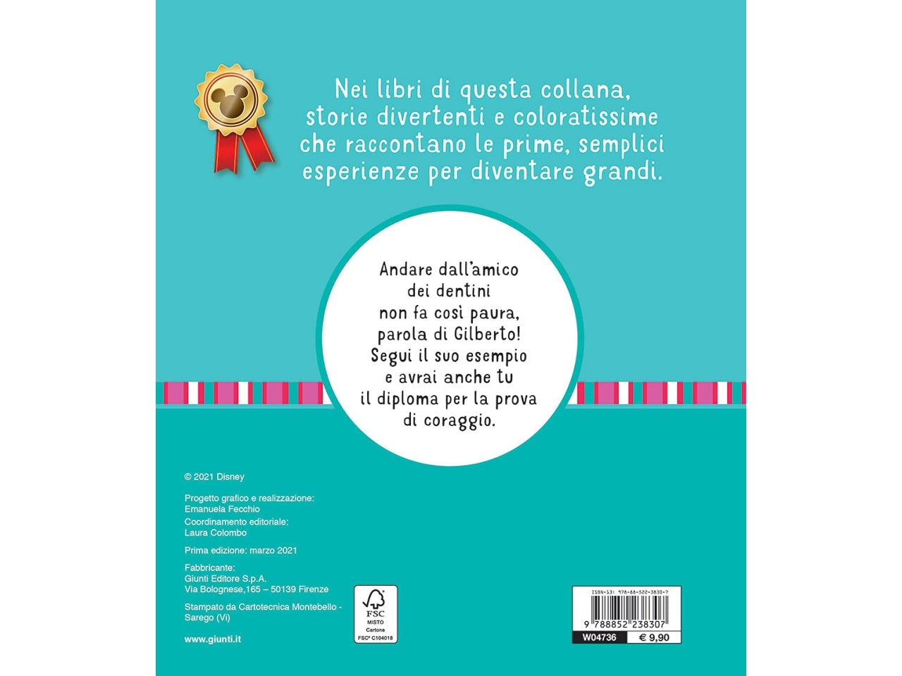 Libro walt disney mie prime storie dentino dondolino baby
