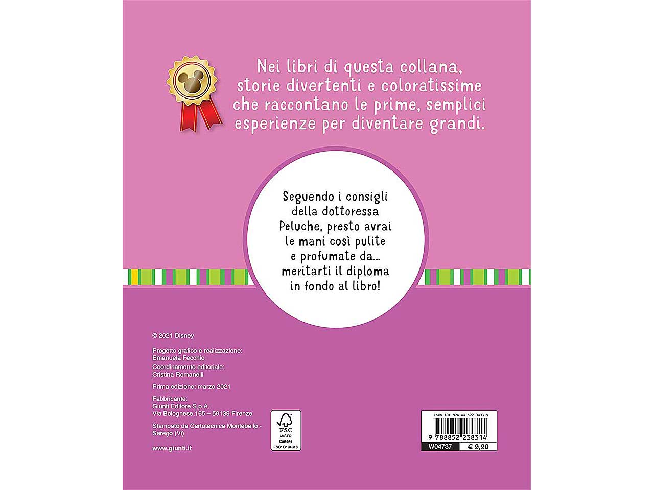 Libro walt disney mie prime storie laviamo le mani baby