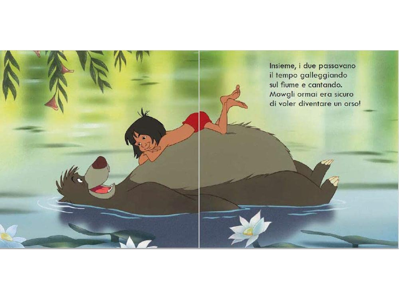 Libro walt disney librottini il libro della giungla
