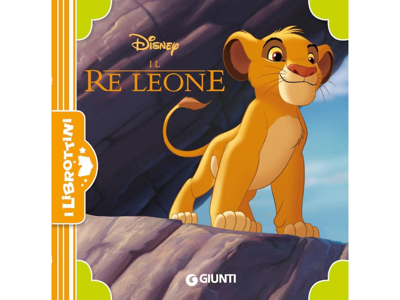 Libro walt disney librottini il re leone