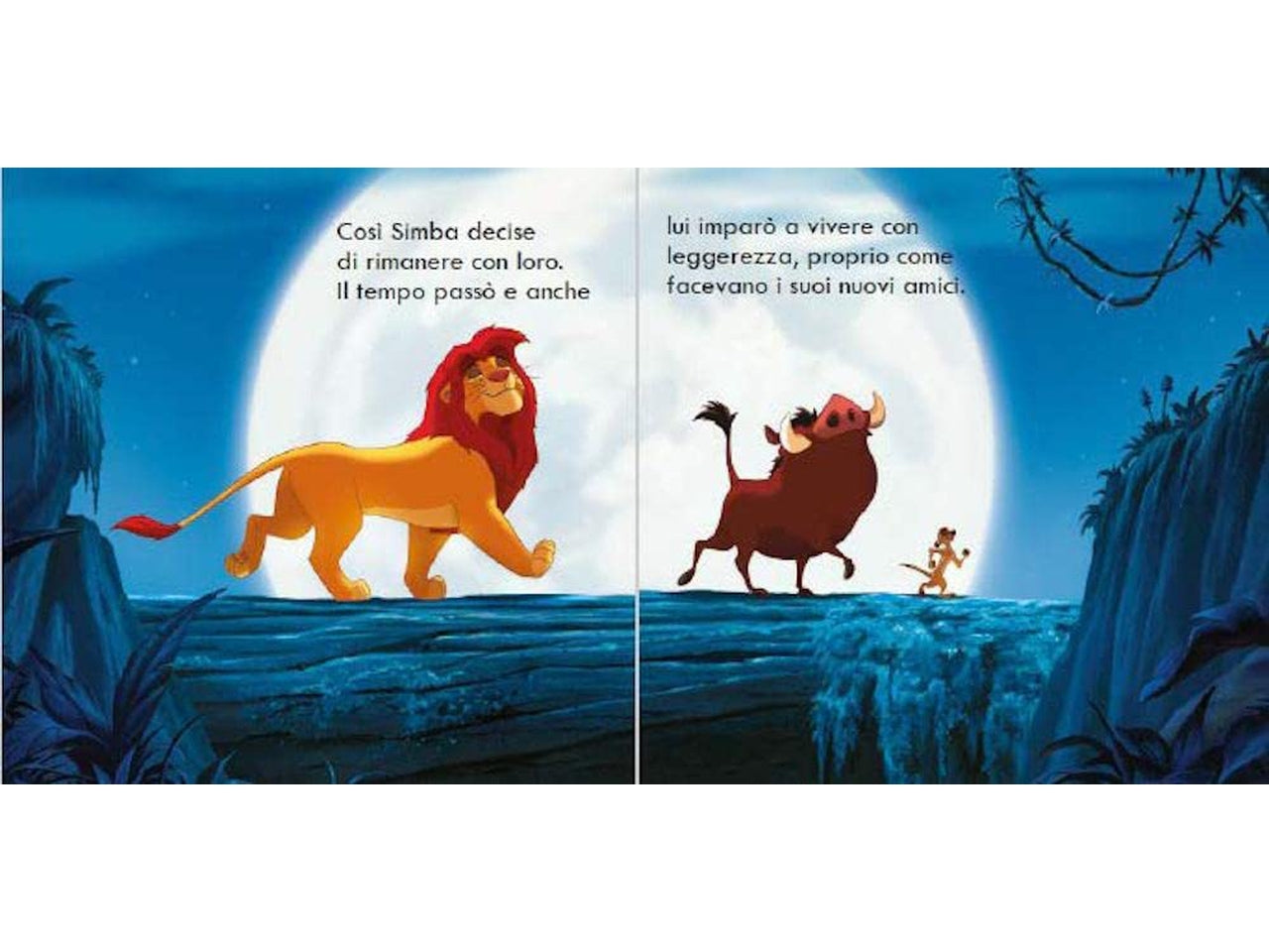 Libro walt disney librottini il re leone