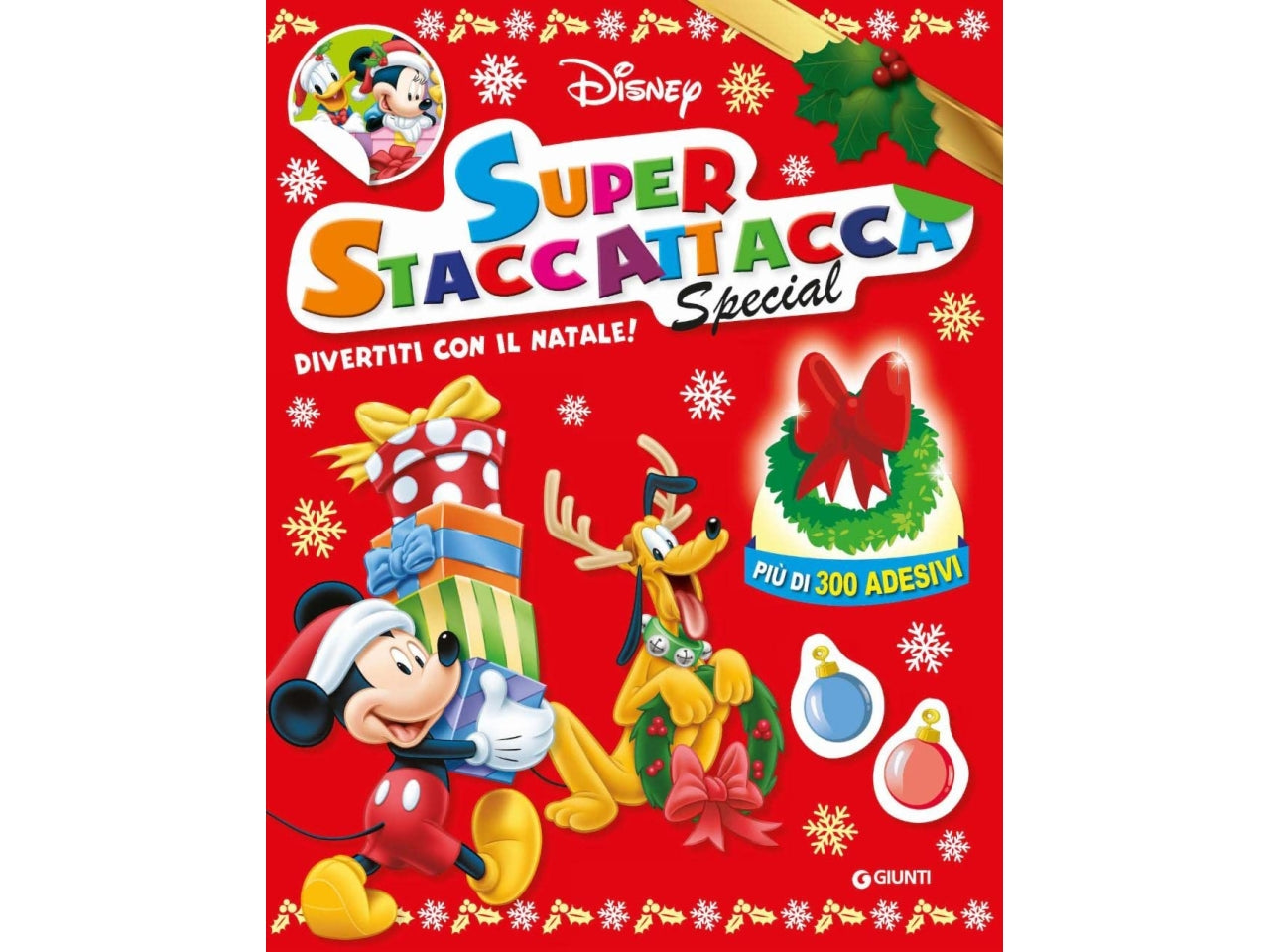 Libro walt disney superstaccattacca natale special