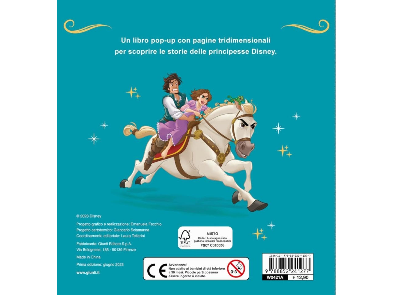 Libro storie di principesse primo pop up