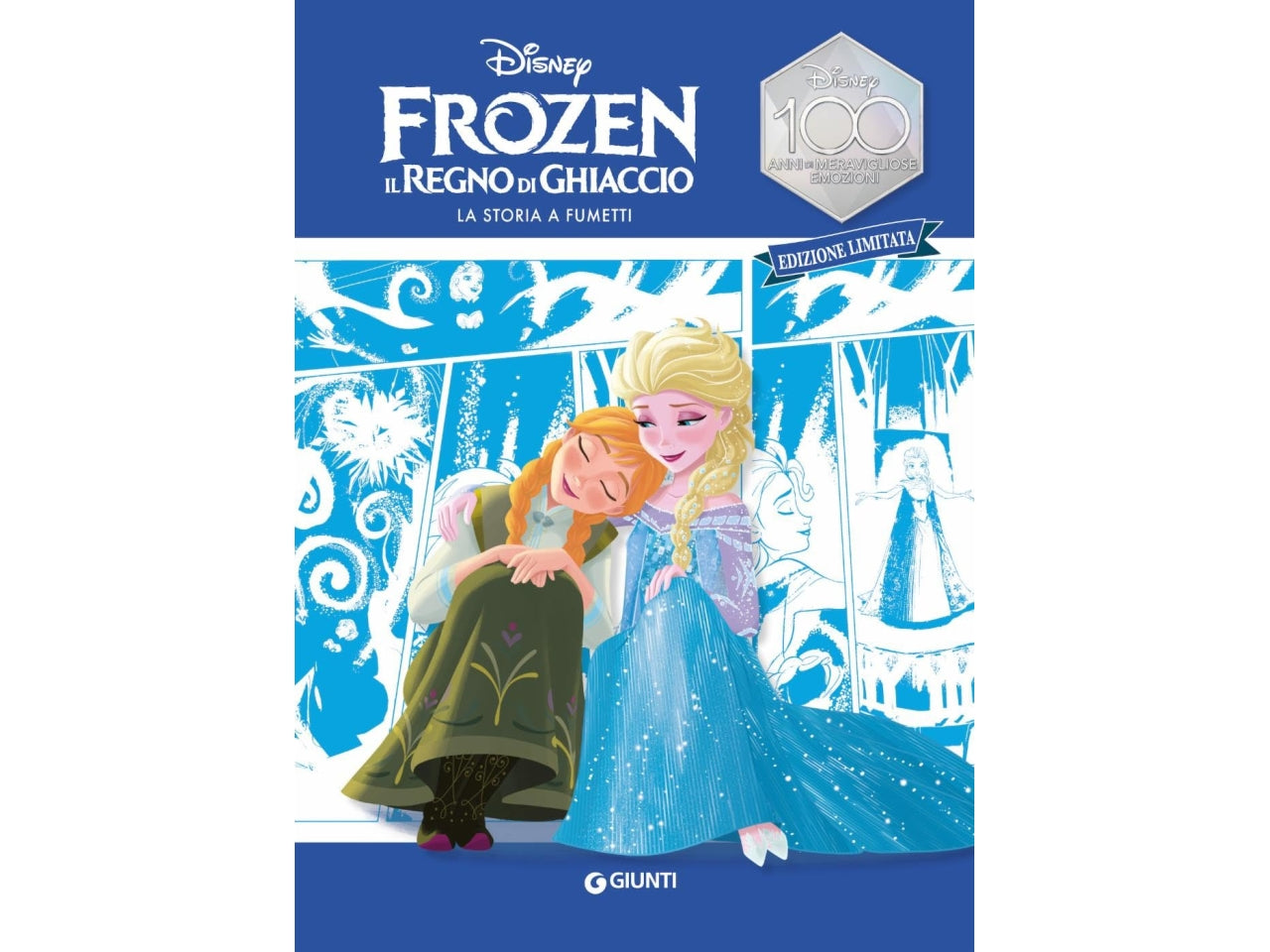 Libro walt disney graphic novel d100 frozen storia a fumetti d100