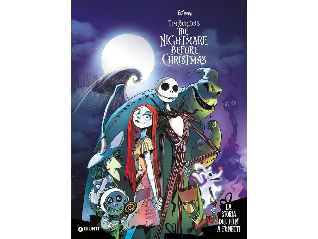 Libro walt disney graphic novel nightmare before christmas