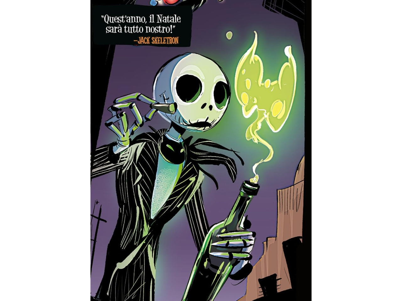 Libro walt disney graphic novel nightmare before christmas