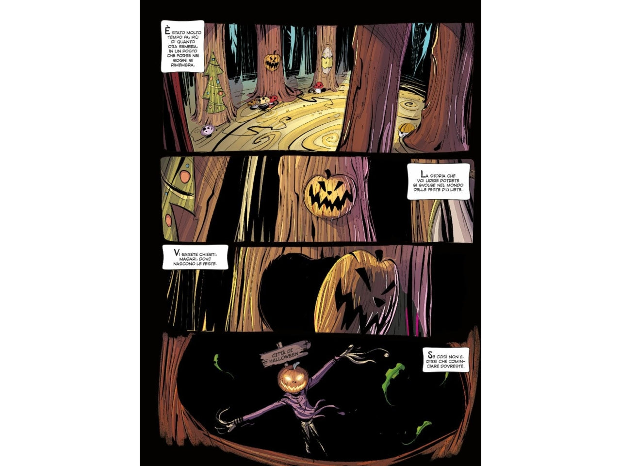 Libro walt disney graphic novel nightmare before christmas
