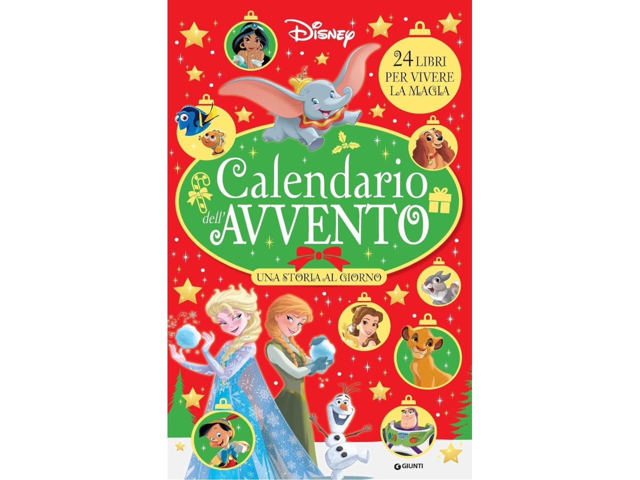 Libro walt disney fiabe collection calendario dell'avvento