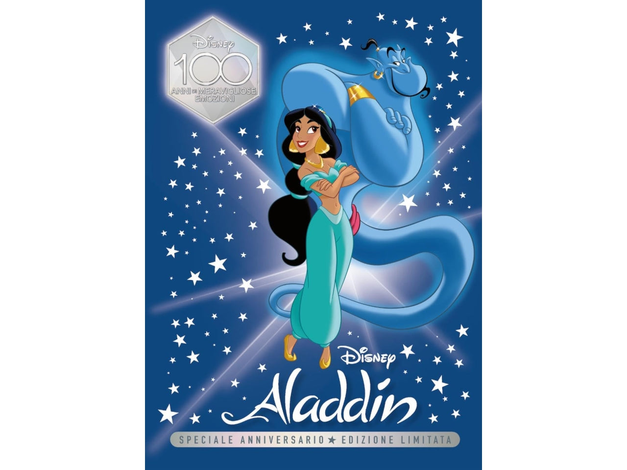 Libro walt disney fiabe collection d100 aladdin speciale anniversario d100