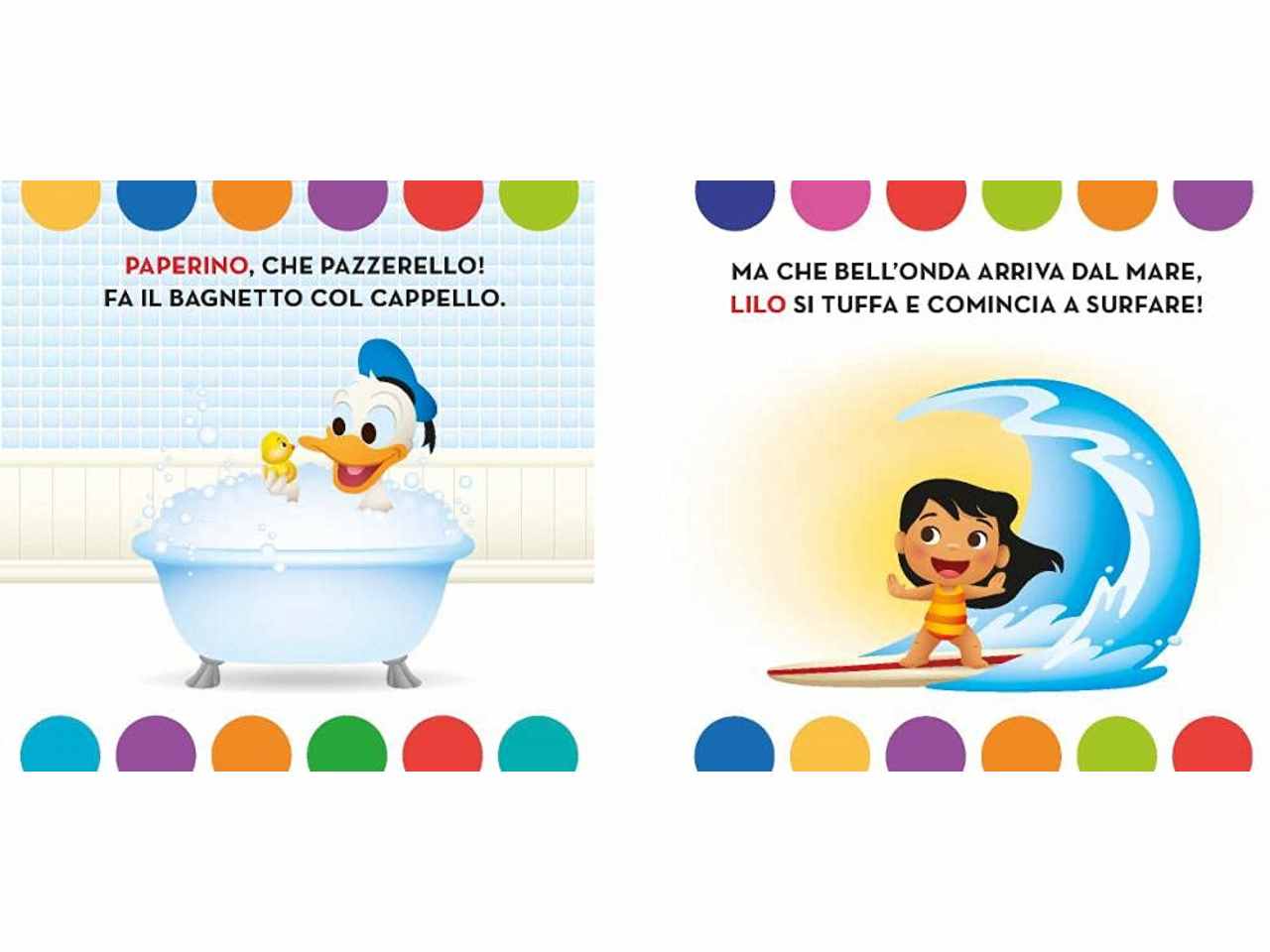 Libro walt disney ora del bagnetto disney baby libro bagno