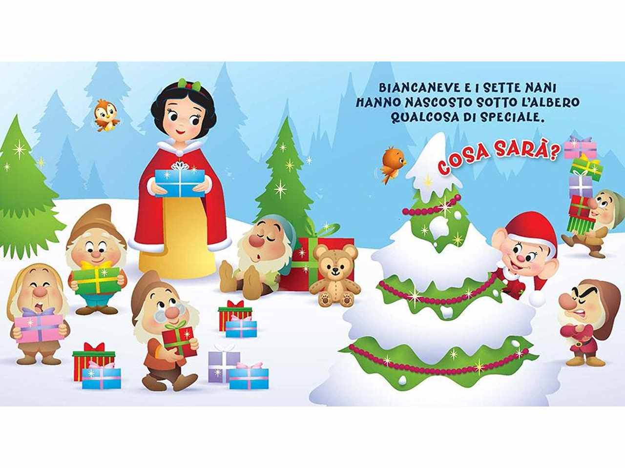 Libro walt disney scorri e scopri chi arriva a natale?