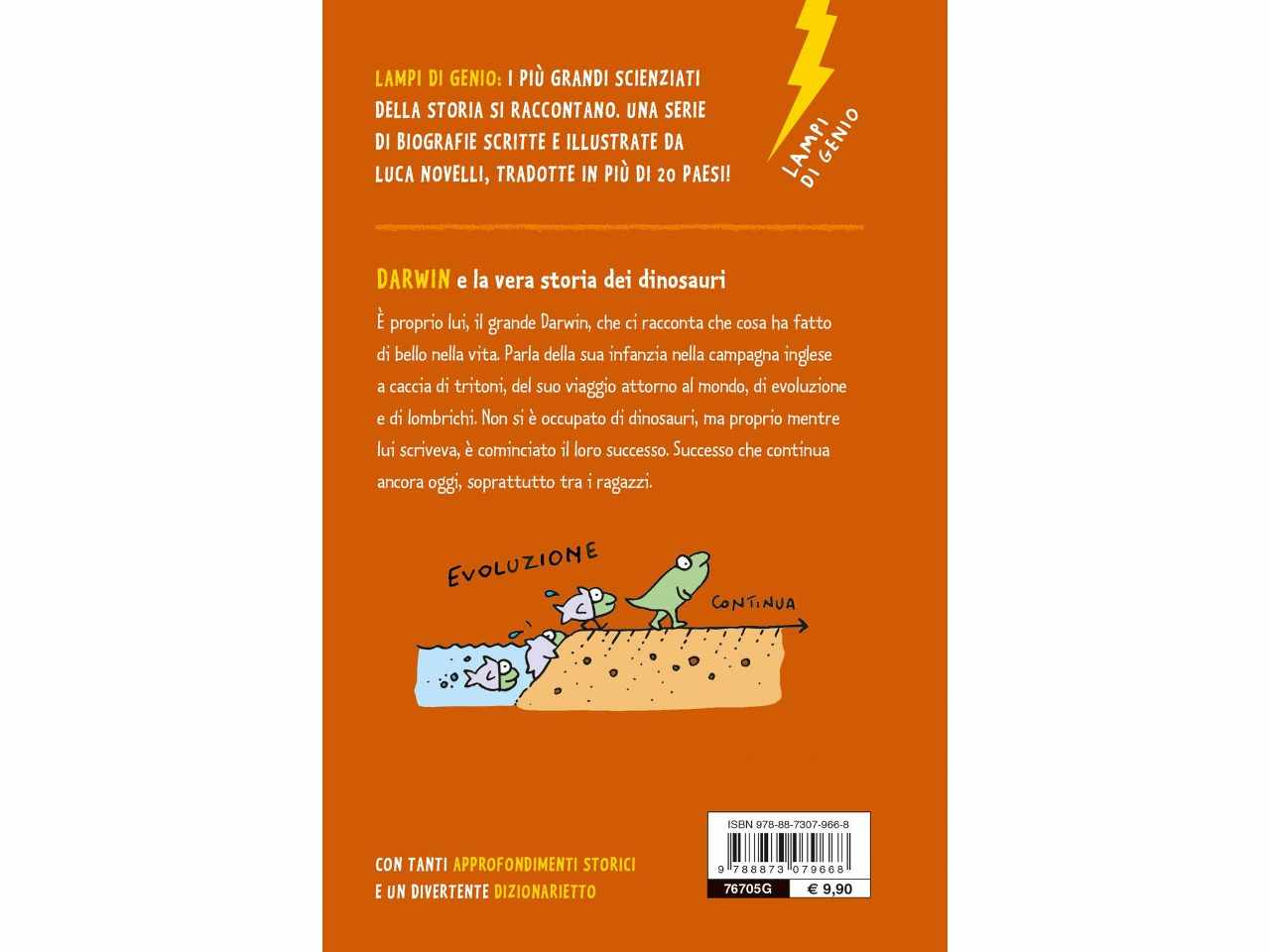 Libro darwin e la vera storia dei dinosauri