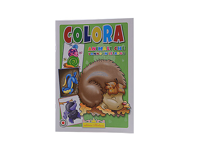 Libro colora animali che vanno in letargo